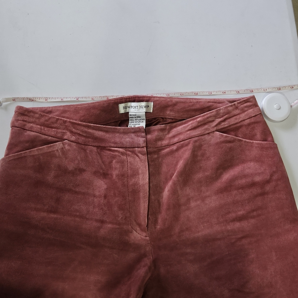 Newport News Suede Pants - Picture 6 of 10